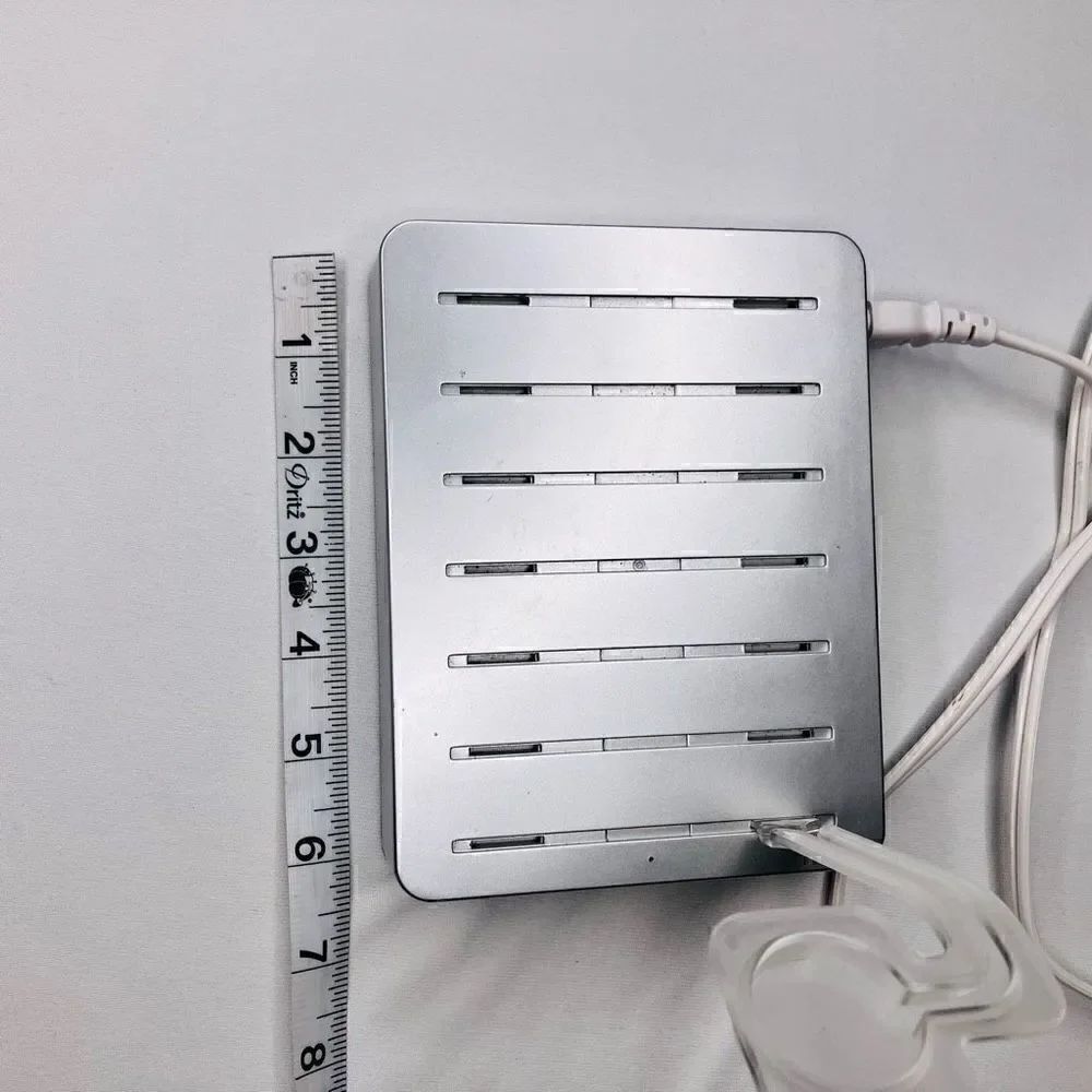 Metal Usb Charging Station Fast Multi-Usb Multi-function Silver, Cosoos - Picture 8 of 9